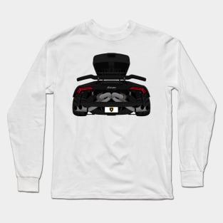 HURACAN BLACK Long Sleeve T-Shirt